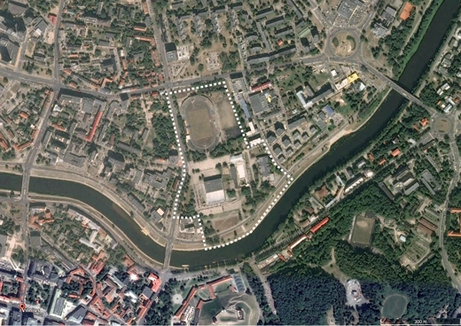 Architects will envision the future of an abandoned area of Zalgiris stadium