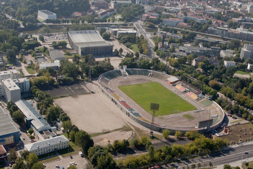 HANNER will invest 200 million euro in an abandoned area of Zalgiris stadium