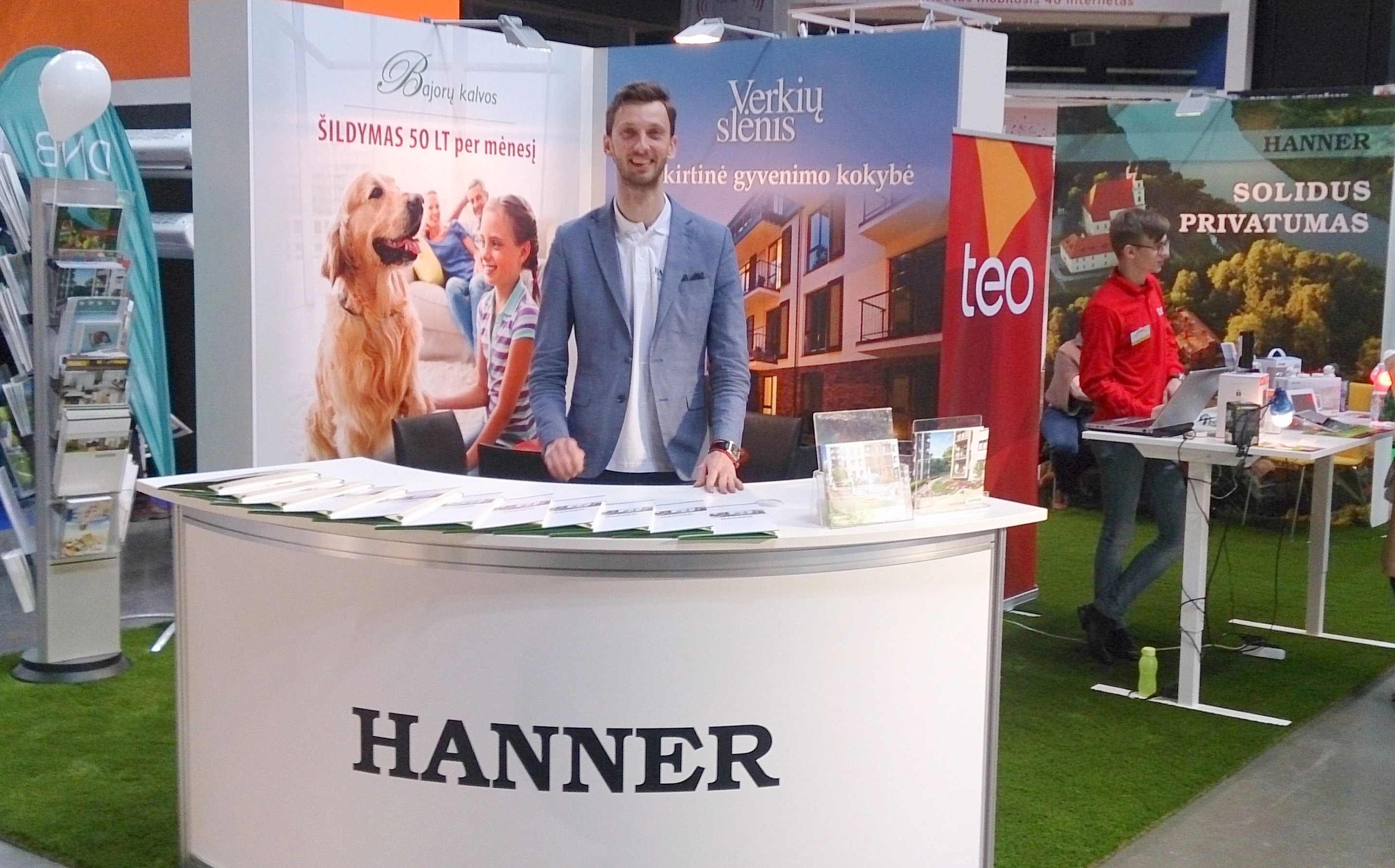 Hanner will take part in the exhibition “Supernamai 2015”